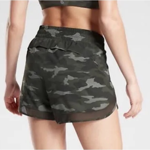 MESH RACER RUN MID RISE 4 SHORT - Picture 2 of 3